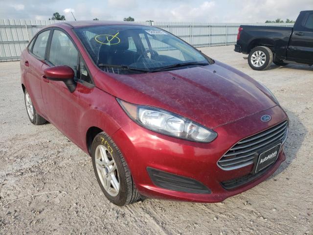 FORD FIESTA SE 2017 with VIN 3FADP4BJ4HM153103 - Photo from auction