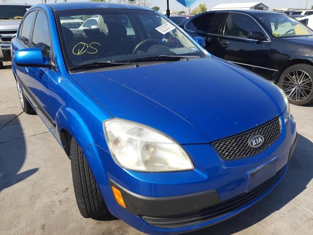 KIA RIO 2007 with VIN KNADE123076288672 - Photo from auction