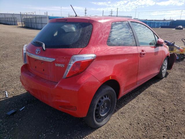 Photo 4 from auction – 2014 TOYOTA YARIS with VIN VNKJTUD36EA011200