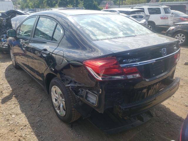Photo 3 from auction – 2013 HONDA CIVIC LX with VIN 19XFB2F56DE279115