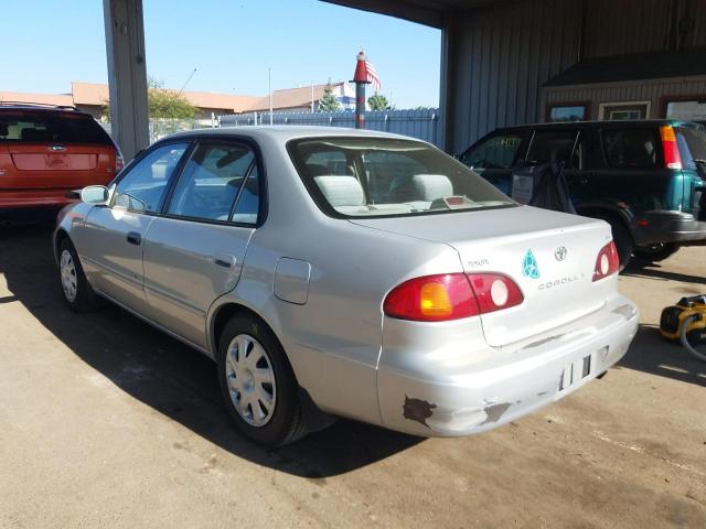 Photo 3 from auction – 2002 TOYOTA COROLLA with VIN 2T1BR12E32C559810
