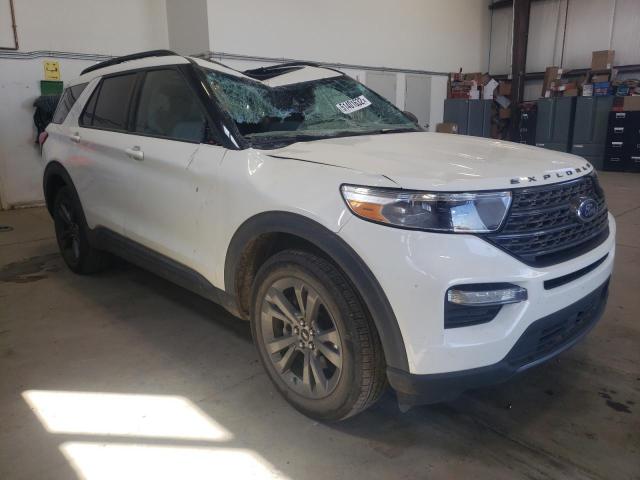 FORD EXPLORER X 2021 with VIN 1FMSK8DH0MGB09021 - Photo from auction