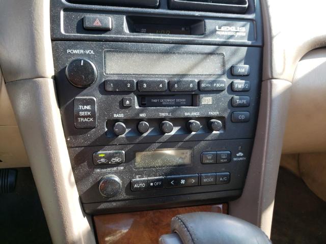 Photo 9 from auction – 1999 LEXUS ES 300 with VIN JT8BF28G3X0216258