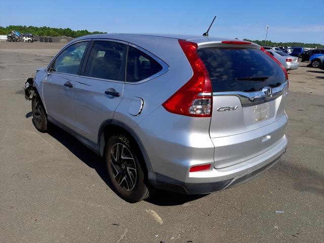 Photo 3 from auction – 2016 HONDA CR-V SE with VIN 2HKRM4H45GH620429