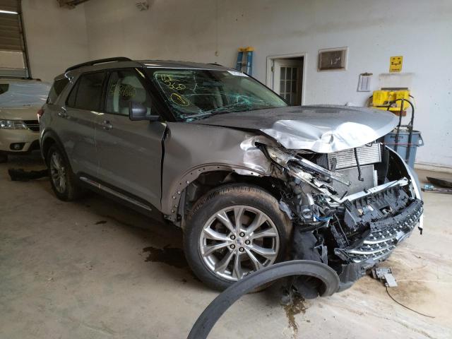 FORD EXPLORER X 2020 with VIN 1FMSK7DH8LGC97103 - Photo from auction
