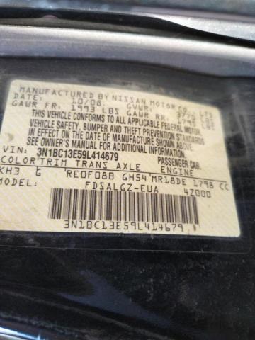 Photo 10 from auction – 2009 NISSAN VERSA S with VIN 3N1BC13E59L414679