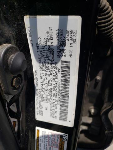 Photo 10 from auction – 2004 TOYOTA 4RUNNER SR with VIN JTEZU14R540036813