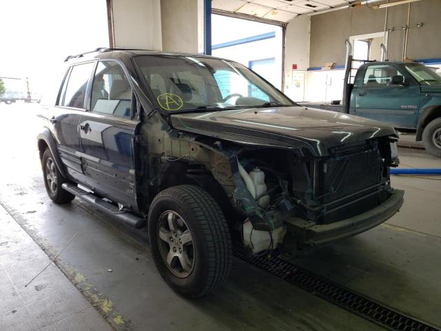 HONDA PILOT EXL 2008 with VIN 5FNYF18628B035992 - Photo from auction