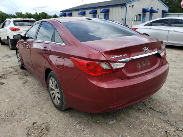 Photo 3 from auction – 2012 HYUNDAI SONATA GLS with VIN 5NPEB4AC2CH422312