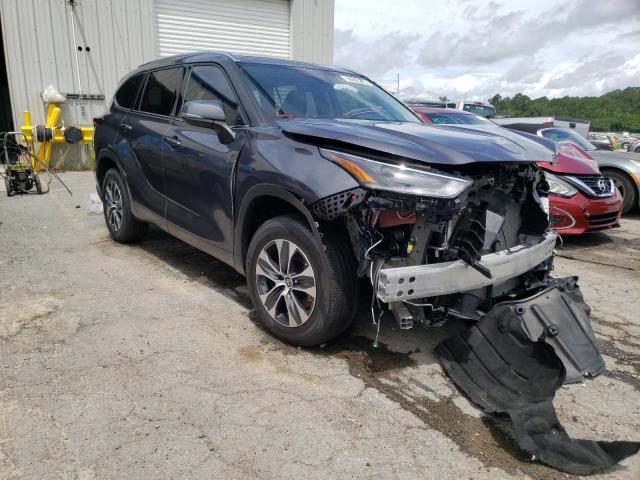 TOYOTA HIGHLANDER 2021 with VIN 5TDGZRAH9MS532993 - Photo from auction