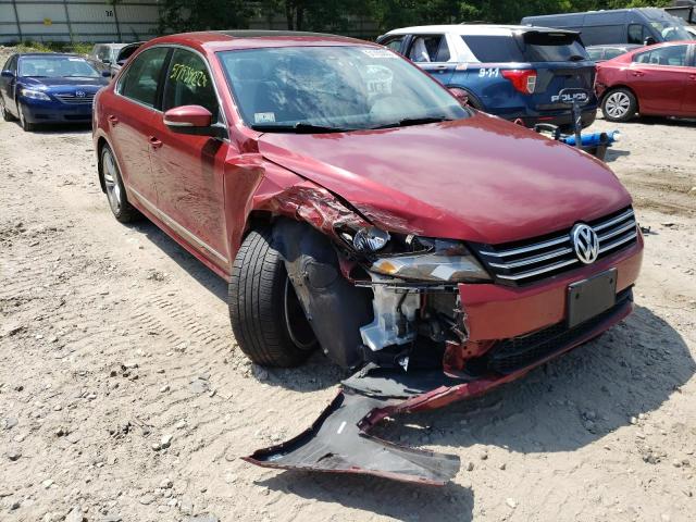 VOLKSWAGEN PASSAT SE 2015 with VIN 1VWBT7A39FC056203 - Photo from auction