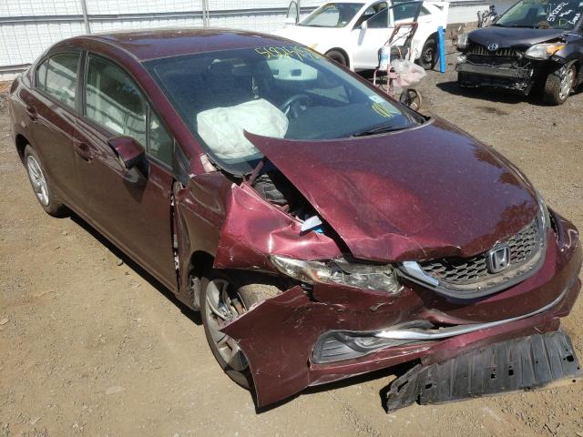 Photo 1 from auction – 2013 HONDA CIVIC LX with VIN 19XFB2F50DE052115
