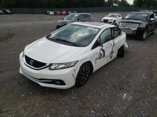 Photo 2 from auction – 2015 HONDA CIVIC EXL with VIN 19XFB2F95FE043478