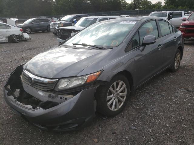 Photo 2 from auction – 2012 HONDA CIVIC EX with VIN 19XFB2F85CE038266
