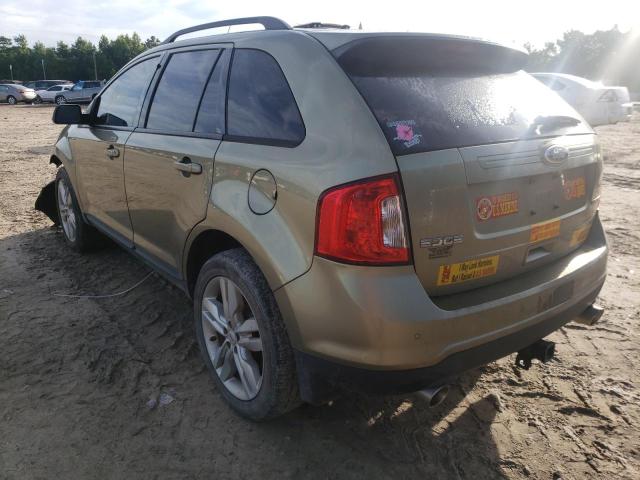 Photo 3 from auction – 2013 FORD EDGE SEL with VIN 2FMDK3JC4DBB10751