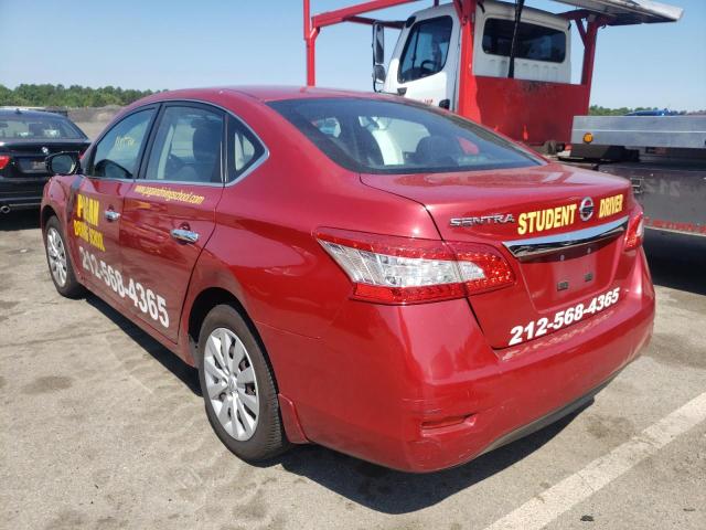 Photo 3 from auction – 2013 NISSAN SENTRA S with VIN 3N1AB7AP6DL730462