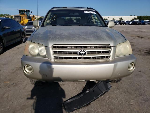 Photo 9 from auction – 2003 TOYOTA HIGHLANDER with VIN JTEGF21A630089329