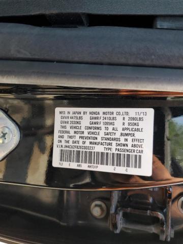 Photo 10 from auction – 2014 ACURA TSX SE with VIN JH4CU2F82EC003237