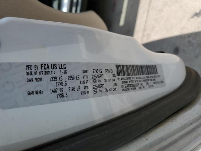 Photo 10 from auction – 2016 DODGE GRAND CARA with VIN 2C4RDGBG2GR278929