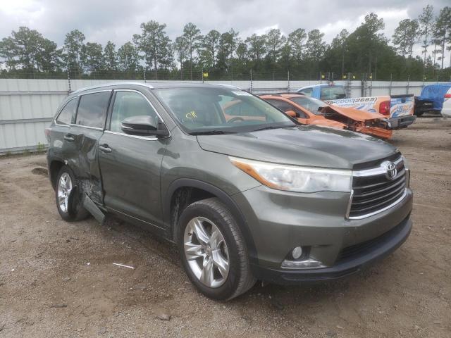 TOYOTA HIGHLANDER 2015 with VIN 5TDYKRFH9FS065577 - Photo from auction