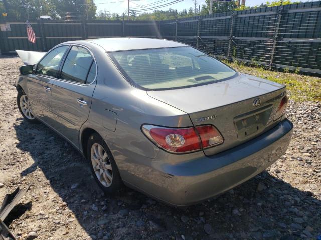 Photo 3 from auction – 2003 LEXUS ES 300 with VIN JTHBF30G436010231