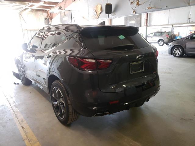 Photo 3 from auction – 2021 CHEVROLET BLAZER RS with VIN 3GNKBERS2MS573587