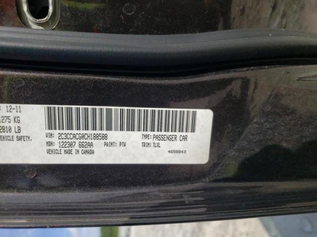 Photo 10 from auction – 2012 CHRYSLER 300 LIMITE with VIN 2C3CCACG0CH188588