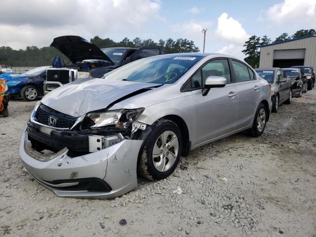Photo 2 from auction – 2014 HONDA CIVIC with VIN 19XFB2F52EE035608