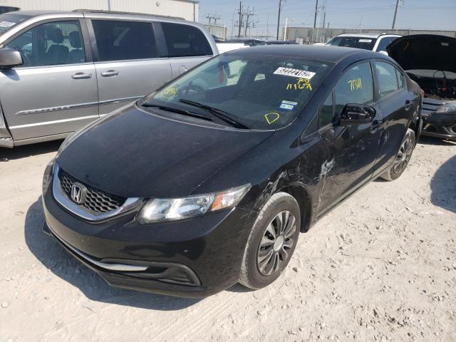 Photo 2 from auction – 2015 HONDA CIVIC LX with VIN 19XFB2F54FE111671