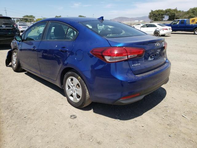 Photo 3 from auction – 2018 KIA FORTE LX with VIN 3KPFK4A77JE203516