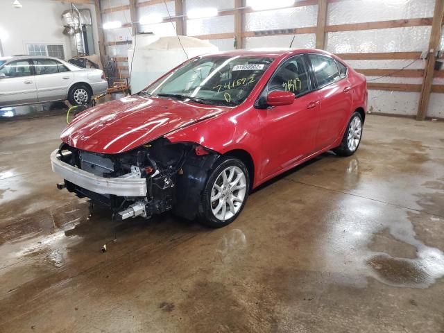 Photo 2 from auction – 2014 DODGE DART SXT with VIN 1C3CDFBB8ED741892