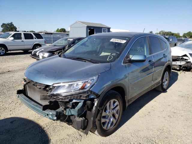 Photo 2 from auction – 2016 HONDA CR-V EX with VIN 2HKRM3H5XGH551644