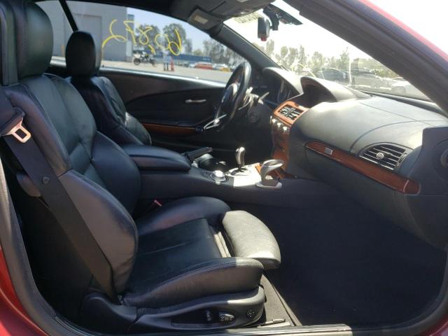 Photo 5 from auction – 2007 BMW M6 with VIN WBSEK93527CS32306