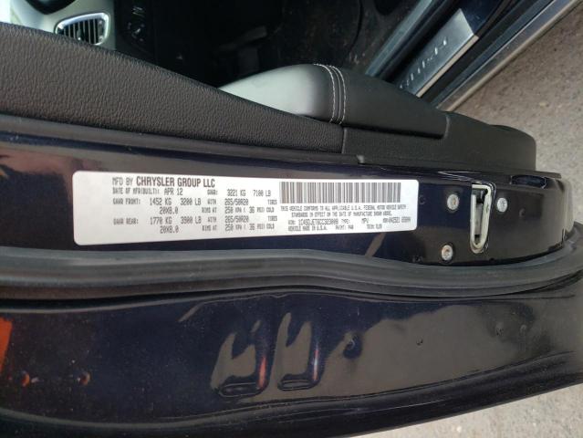 Photo 10 from auction – 2012 DODGE DURANGO CI with VIN 1C4SDJET6CC323008