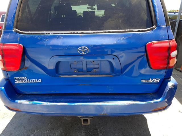 Photo 9 from auction – 2002 TOYOTA SEQOUIA with VIN 5TDZT34A82S106327