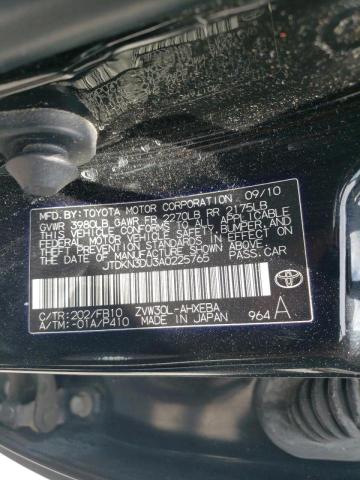 Photo 10 from auction – 2010 TOYOTA PRIUS with VIN JTDKN3DU3A0225765