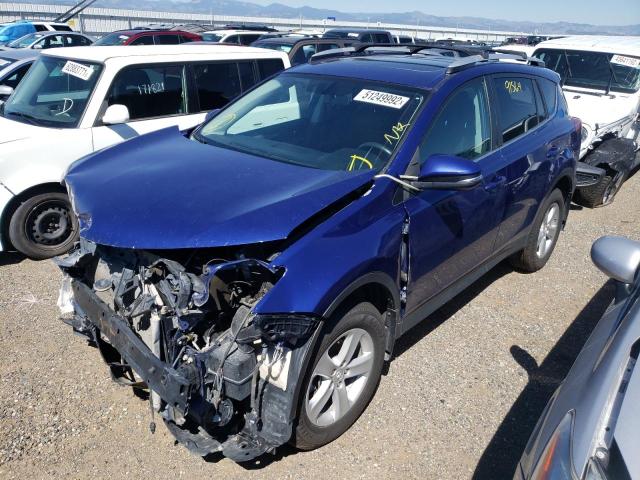 Photo 2 from auction – 2014 TOYOTA RAV4 XLE with VIN 2T3RFREV4EW130932