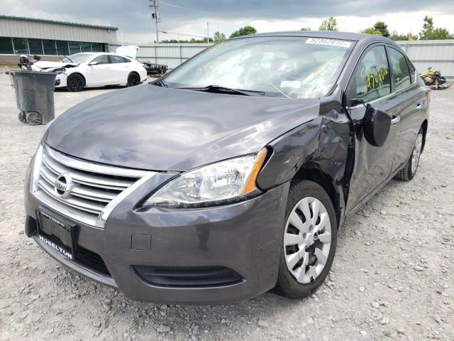 Photo 2 from auction – 2014 NISSAN SENTRA S with VIN 3N1AB7AP3EL693386