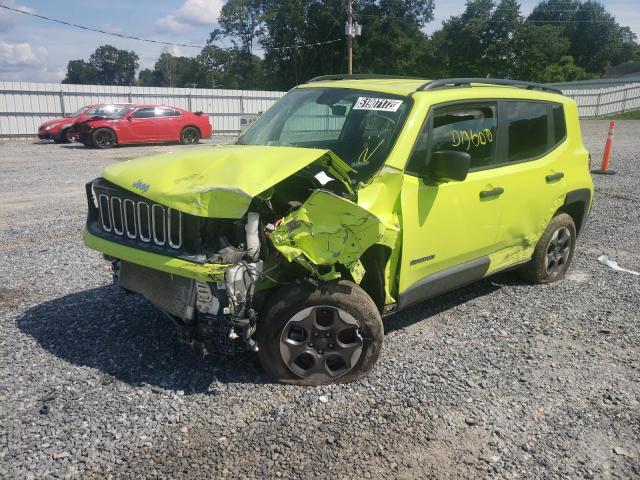 Photo 2 from auction – 2018 JEEP RENEGADE S with VIN ZACCJBAB4JPH11590