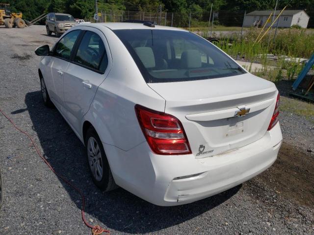 Photo 3 from auction – 2017 CHEVROLET SONIC LS with VIN 1G1JB5SG0H4142142