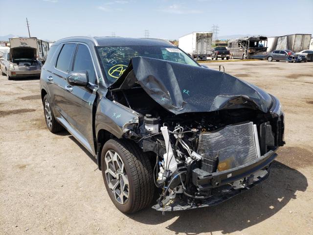 HYUNDAI PALISADE C 2022 with VIN KM8R74HE7NU423891 - Photo from auction