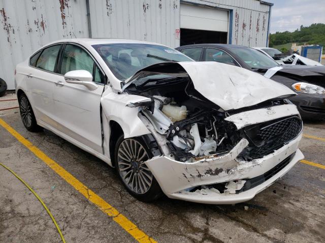 FORD FUSION SE 2017 with VIN 3FA6P0HD9HR293296 - Photo from auction