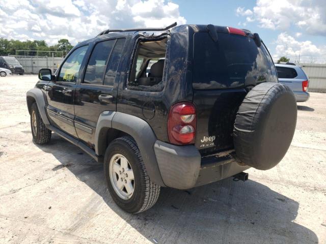 Photo 3 from auction – 2007 JEEP LIBERTY SP with VIN 1J4GL48K37W508659