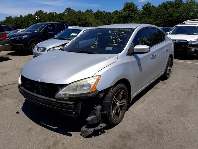 Photo 2 from auction – 2013 NISSAN SENTRA S with VIN 3N1AB7AP1DL708045