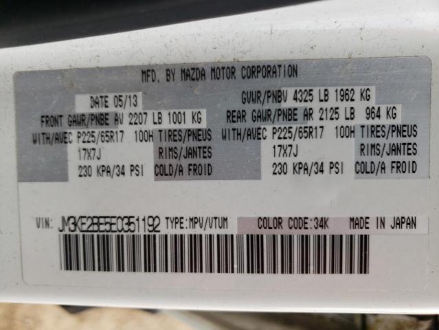Photo 10 from auction – 2014 MAZDA CX-5 SPORT with VIN JM3KE2BE5E0351192