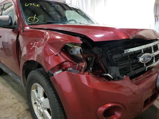 Photo 9 from auction – 2012 FORD ESCAPE XLT with VIN 1FMCU0D74CKB57673