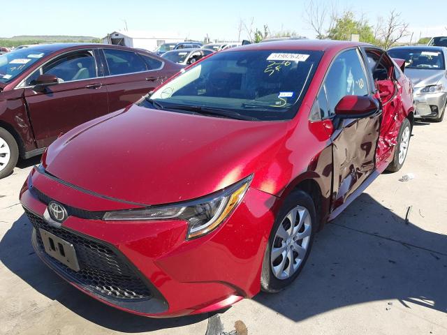 Photo 2 from auction – 2022 TOYOTA COROLLA LE with VIN 5YFEPMAE3NP324057