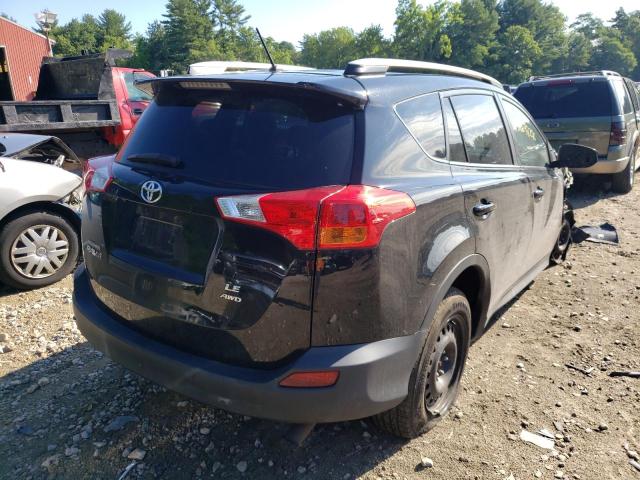Photo 4 from auction – 2014 TOYOTA RAV4 LE with VIN 2T3BFREV6EW166588