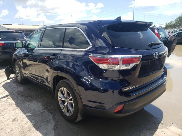 Photo 3 from auction – 2015 TOYOTA HIGHLANDER with VIN 5TDJKRFH1FS196150