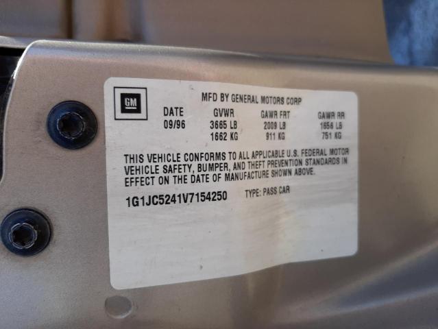 Photo 10 from auction – 1997 CHEVROLET CAVALIER with VIN 1G1JC5241V7154250